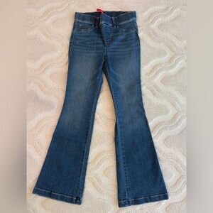 Spanx Women’s Flare Jeans - M Petite Indigo
